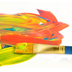 Tritart Acrylfarben Set für Kinder und Erwachsene mit 12 Pinsel und 2 Mischpaletten | 14er Acrylic Paint Set | Malset Akrylfarbenset Komplett Set für Papier & Holz | Acryl Farbe
